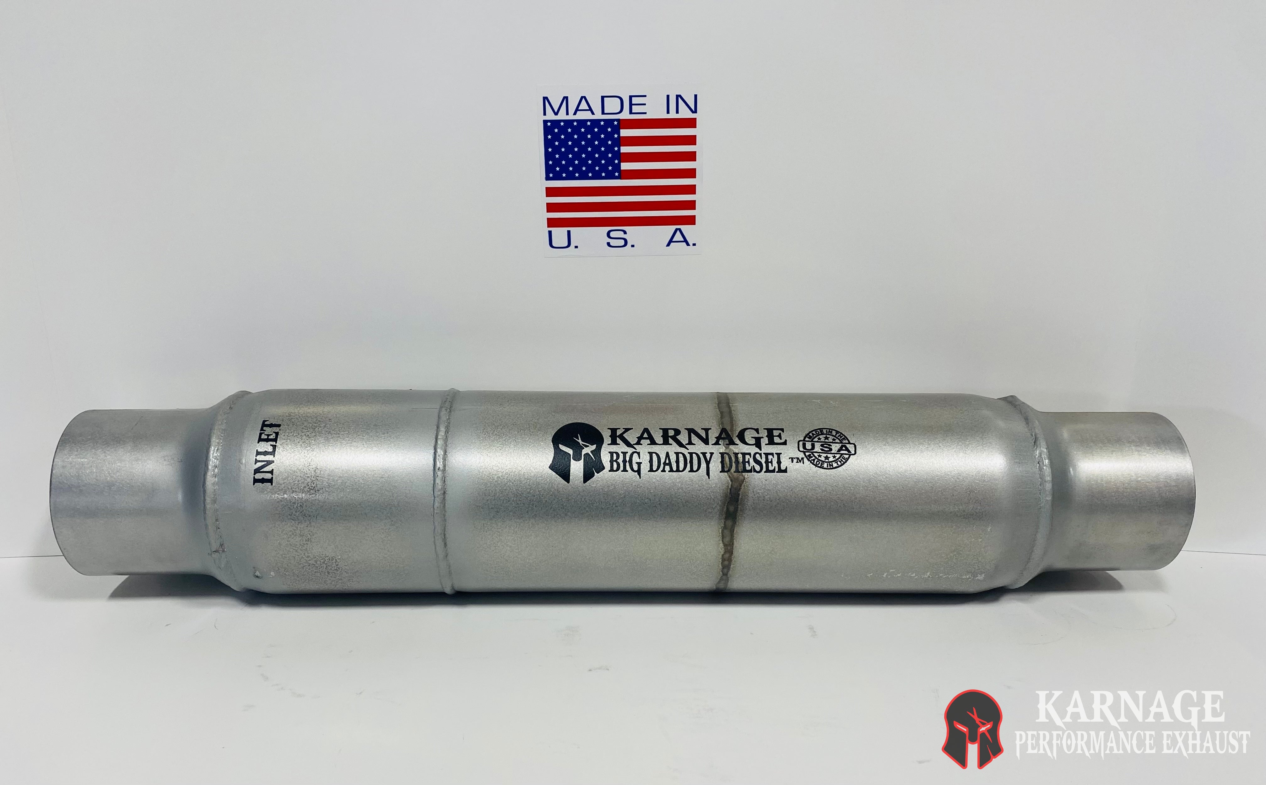 Big Daddy Diesel Universal Muffler – Karnage Performance Exhaust